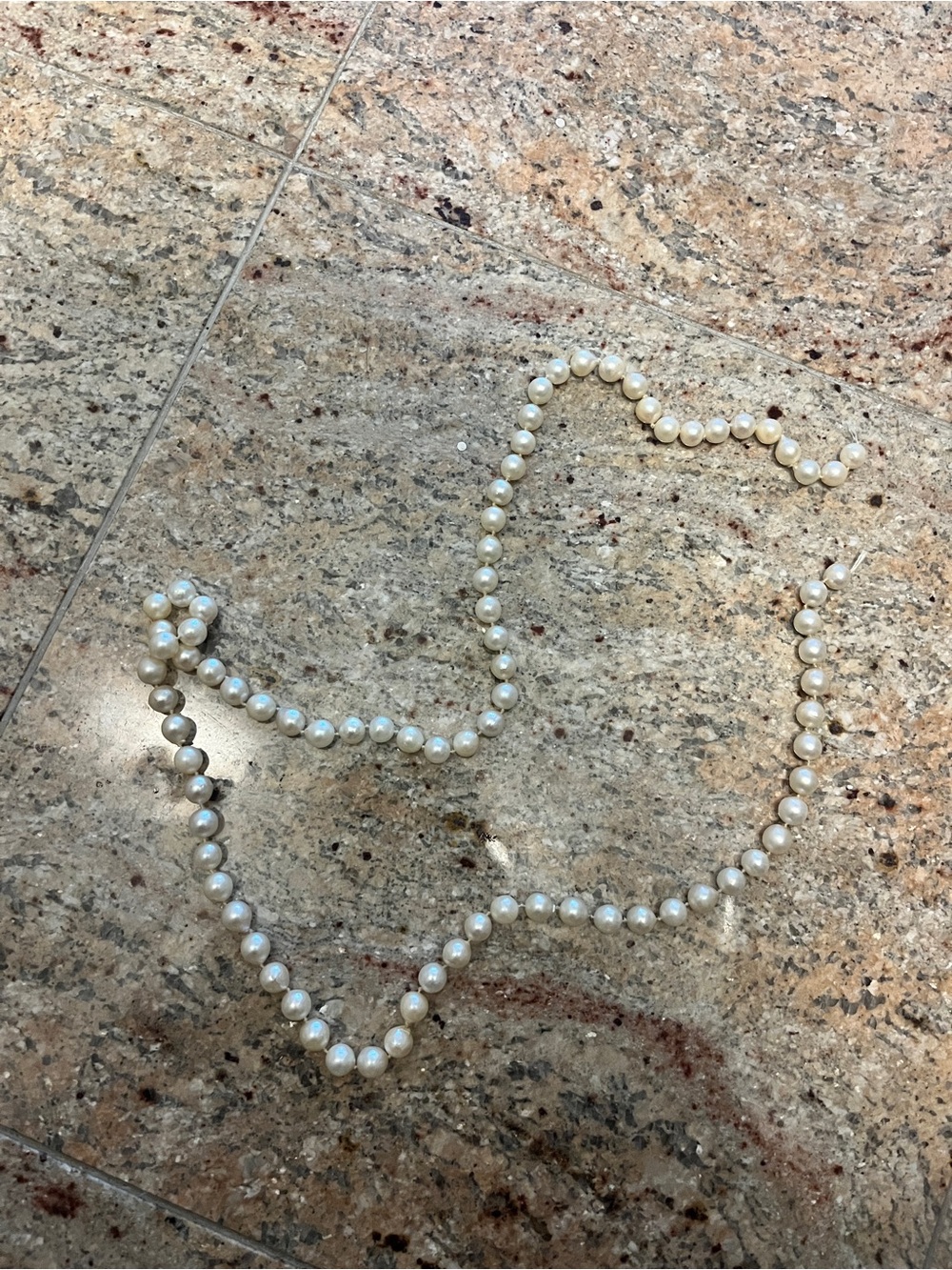 Classic Pearl Strand Necklace - Ivory Pearls
